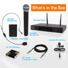 PDWM2115 Pyle Pro 2 Ch VHF Wireless Microphone System with 3 Mics