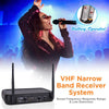 PDWM2135 Pyle 2 Ch VHF Handheld Wireless Microphone System with 2 Mics