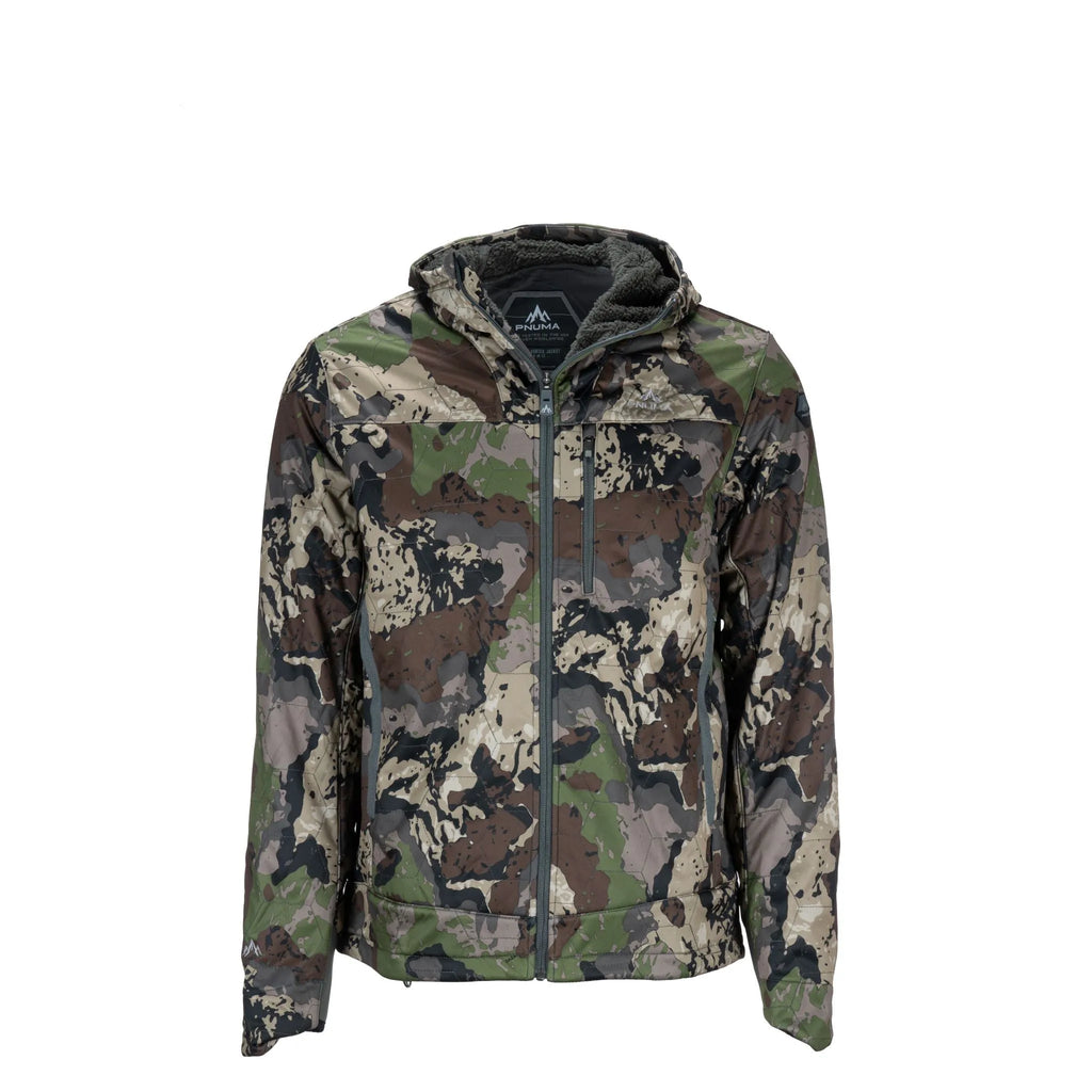 Pnuma's Alpha Vertex Jacket is one of the best early season hunting jackets.  Perfect for hunting changing termperatures.