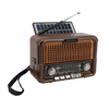 R-50 QFX Retro Solar BT AM, FM, SW1 Radio And Speaker