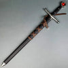 SF2602BK Templer Sword 23.5 With Black Scabbard