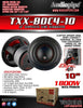 TXX-BDC4-10 Audiopipe 10 Quad Stack Woofer 4 ohm