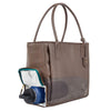 8296 GWG Concealed Carry Casual Cosmic Tote Espresso