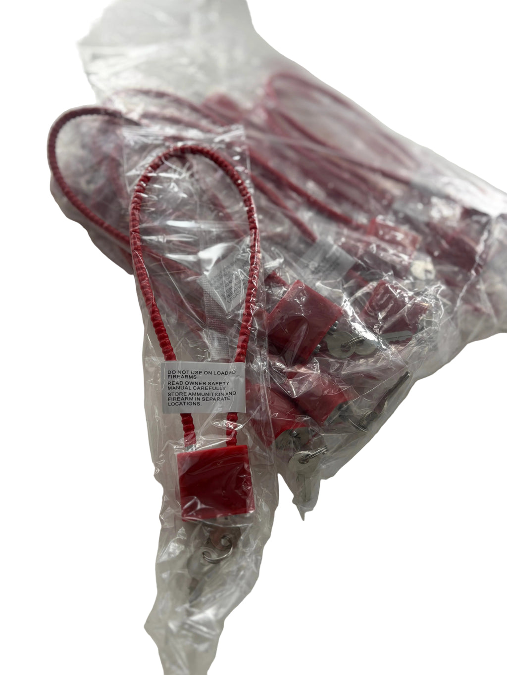 KA-CGL15 15in Cable Lock Bulk Bag 20 pcs Universal-Keyed A-like
