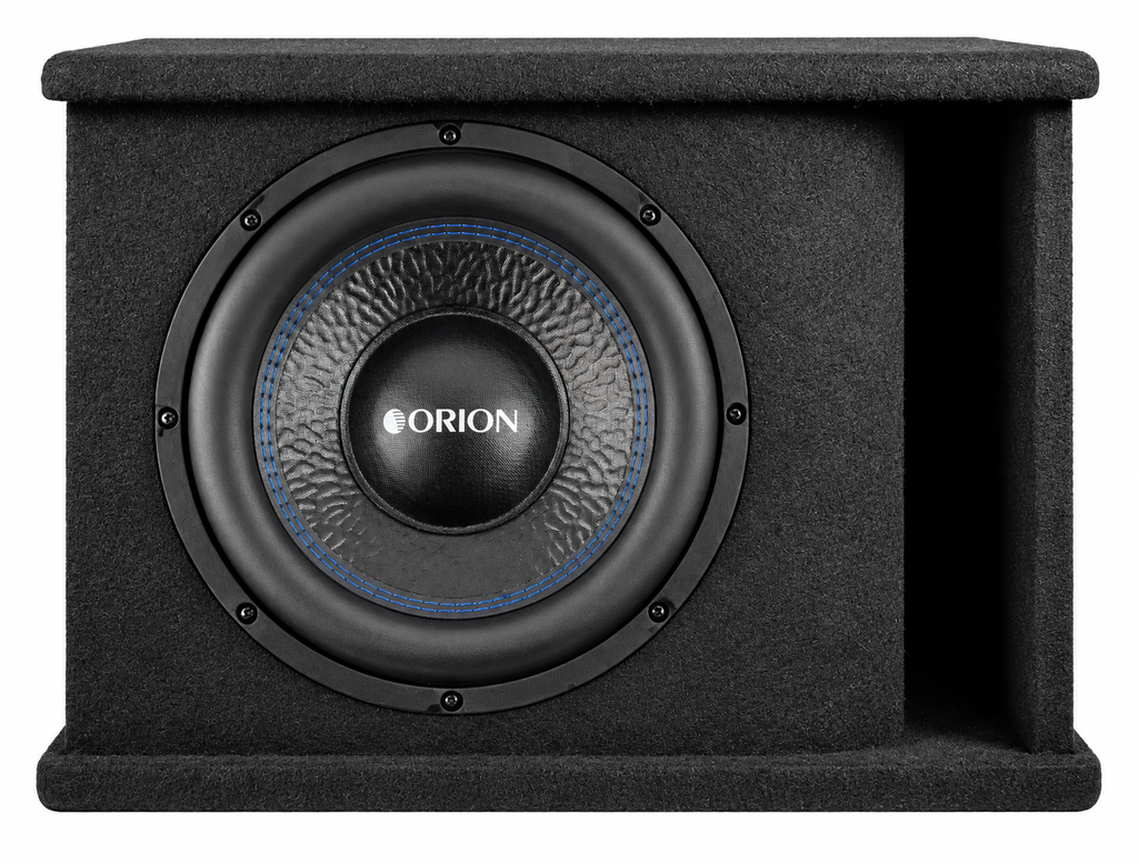 QP-HP112V Single 12 Curved Vent Port - Empty Woofer Enclosure