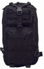 TB-511-BLACK Medium Tactical Backpack-Black