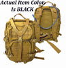 TB-900-BLACK Backpack w Hydration Bladder-Black