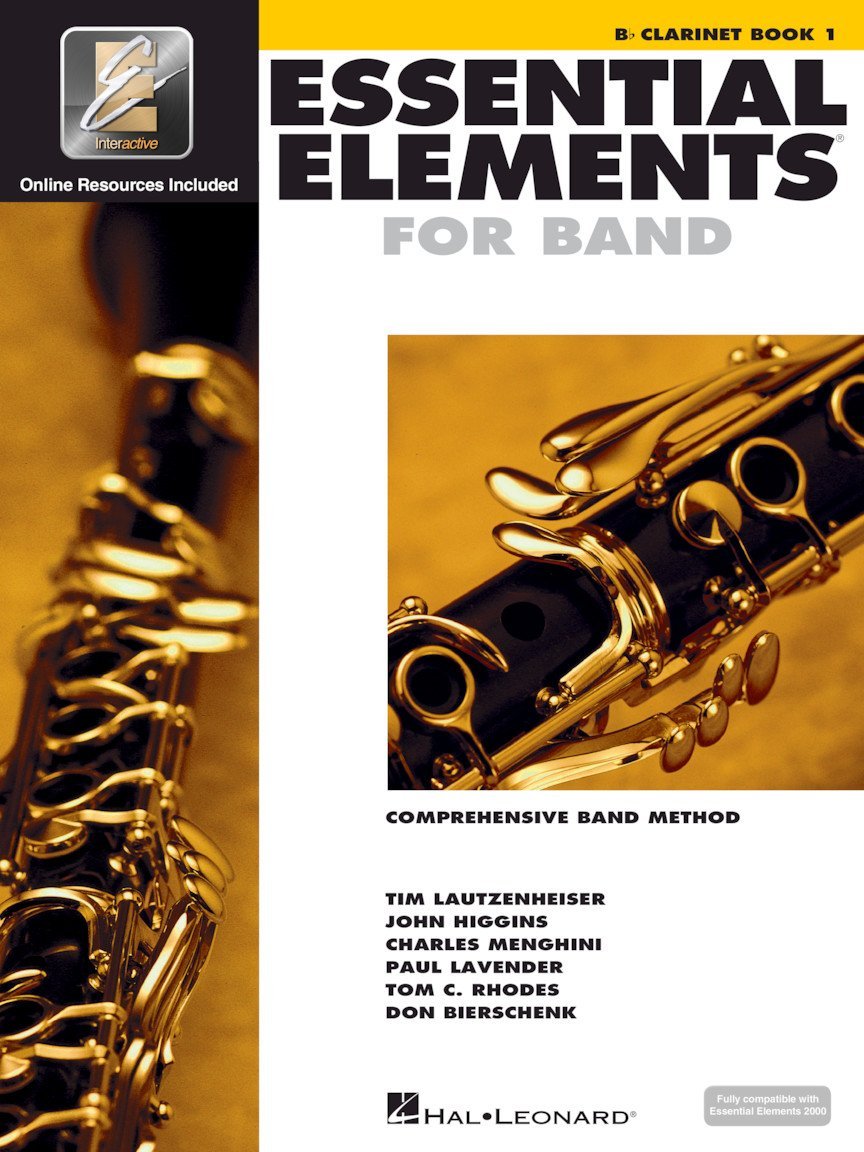 862569 Hal Leonard  Essential Elements for Band – Bb Clarinet Book 1 with EEi