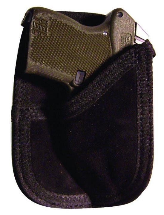 Concealed back pocket wallet holster