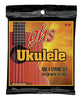 GHS H10 Black nylon hawaii Ukulele4StringSet