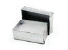 M&M 0011SI Silver Cotton Filled Box 1.75" X 1-1/8" X 5/8"