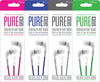 Sentry Pure Plus Ear Buds with Mic Assorted Color PDQ