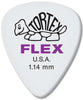 Dunlop Tortex Flex Standard 1.14mm Purple Guitar Pick - 12 Pack