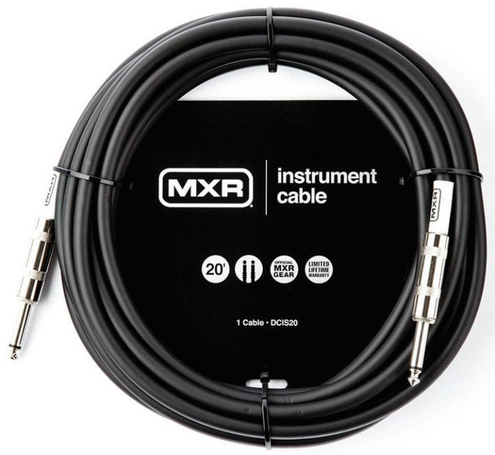 MXR DCIS20 Instrumnet Cable with Straight Ends 20'