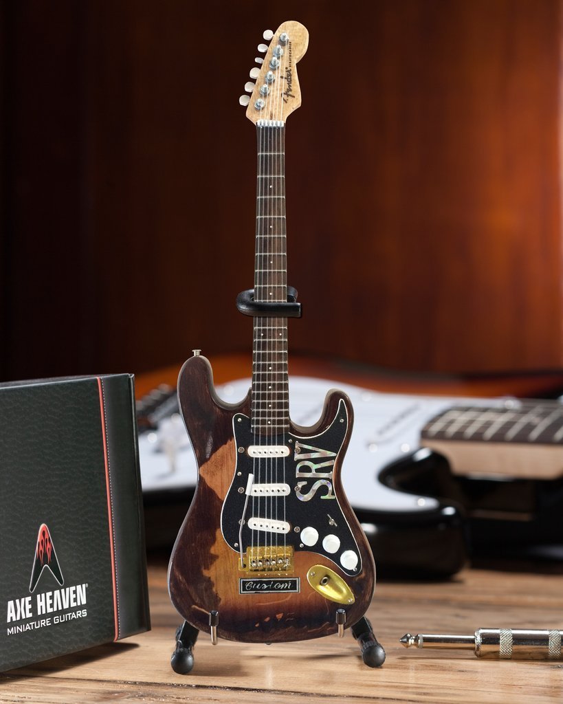 Axe Heaven SRV-040, Stevie Ray Vaughan Fender Custom Mini Tribute Guitar