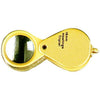 Gold Jewelers Loupe 18mm 10x with Case