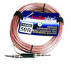 Instrument Cable 12 gauge 50'  1/4" x 1/4" plug