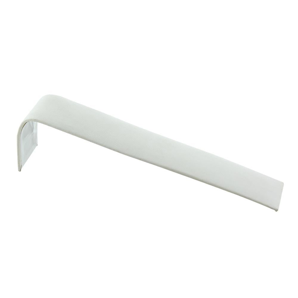 239LW - Bracelet display ramp - Small - White Leatherette