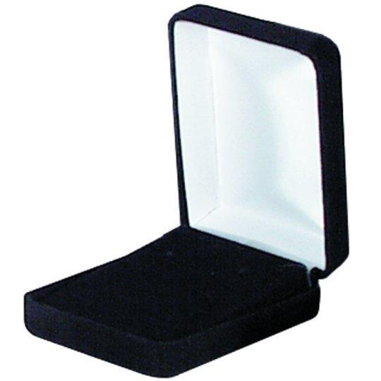 M&M MFE02B Velour Earring Box - Black 12 per Box