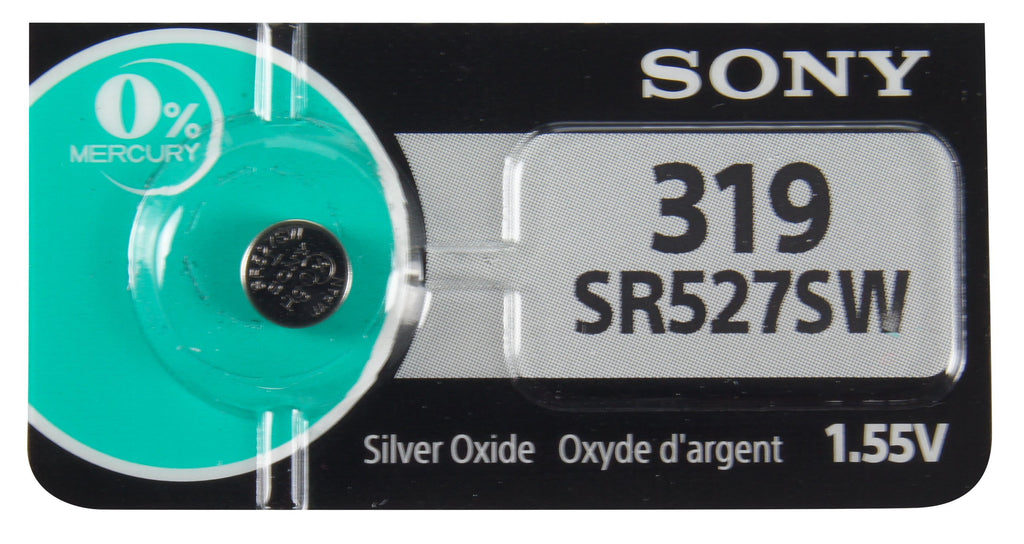 S319 Sony Watch Battery #319 Tear Strip