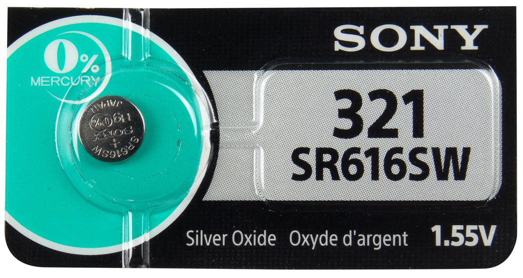 S321 Sony Watch Battery #321 Tear Strip