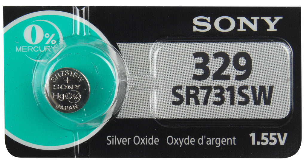 S329 Sony Watch Battery #329 Tear Strip