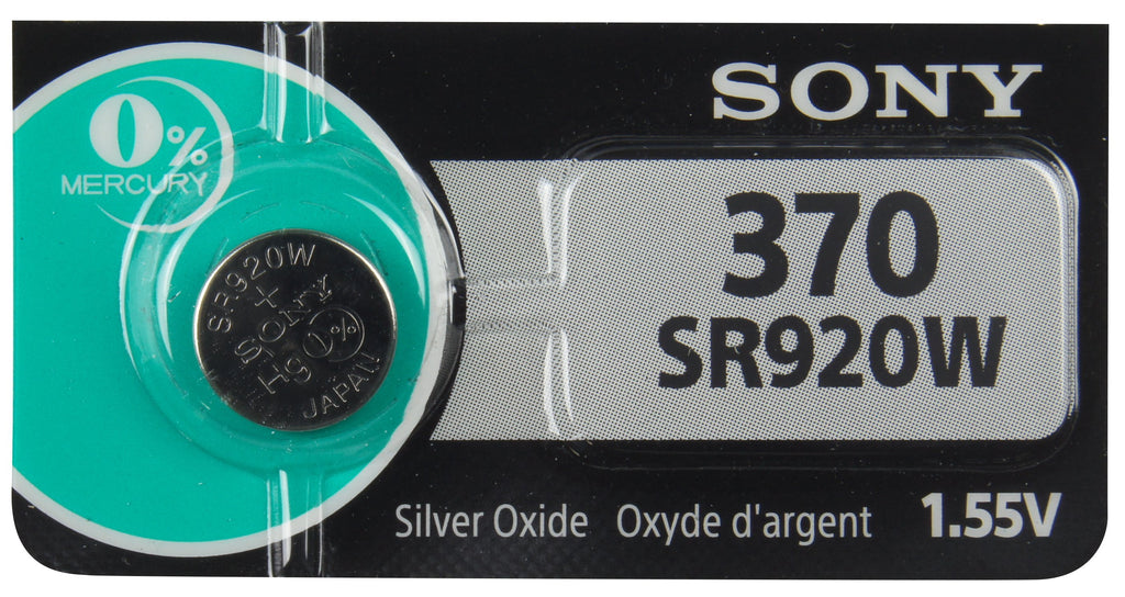 S370 Sony Watch Battery #370 Tear Strip