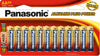 LR6PA/24B Panasonic Alkaline AA 24 Pack Card