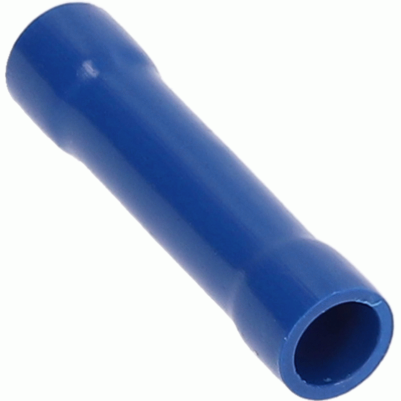 BVBC Metra Install Bay Butt Connector 22-18 Gauge - Blue - 100 count