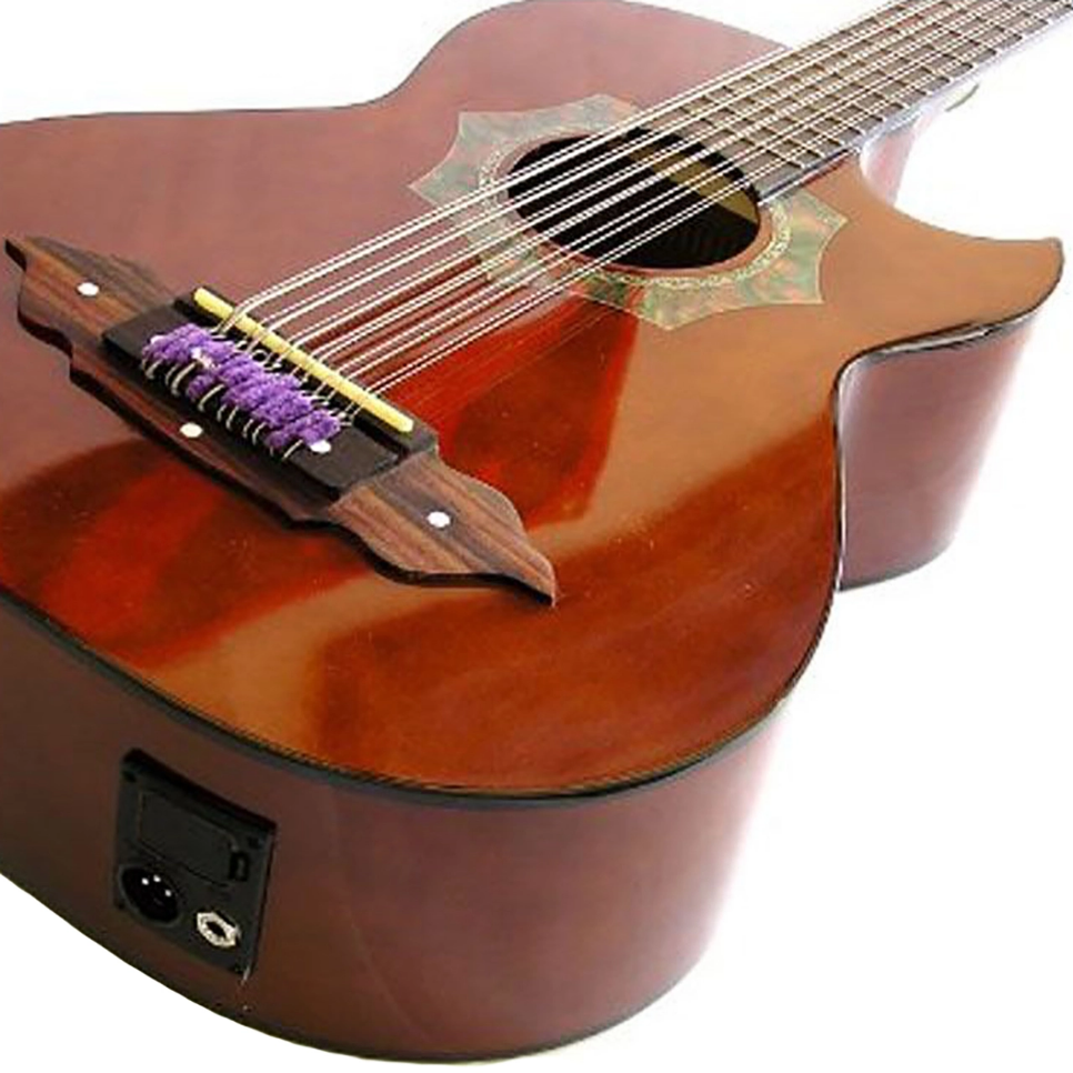 Kona Guitars K2LN Left-Handed Thin Body Acoustic-Electric Guitar with  Spruce Top in High Gloss Finish, Natural