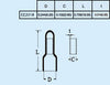 CC2218 Crimp Cap Nylon 22-18g -100 pack