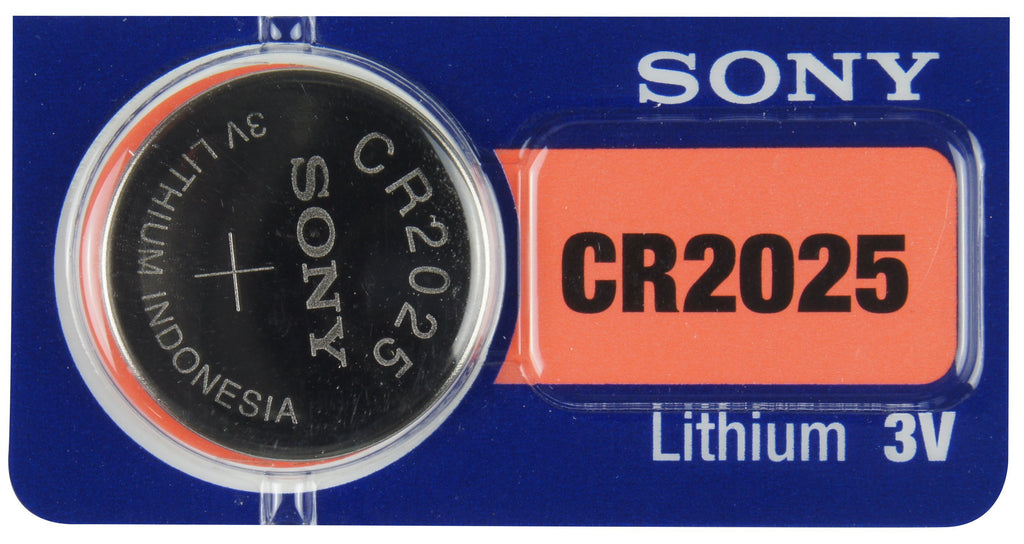 SCR2025 Sony Watch Battery CR2025 Tear Strip