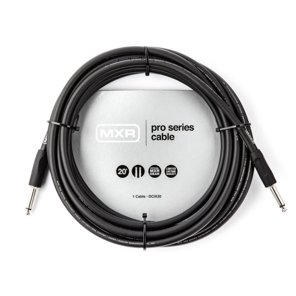 DUN-DCIX20 MXR Pro Series Guitar Cable, Straight - 20 Foot