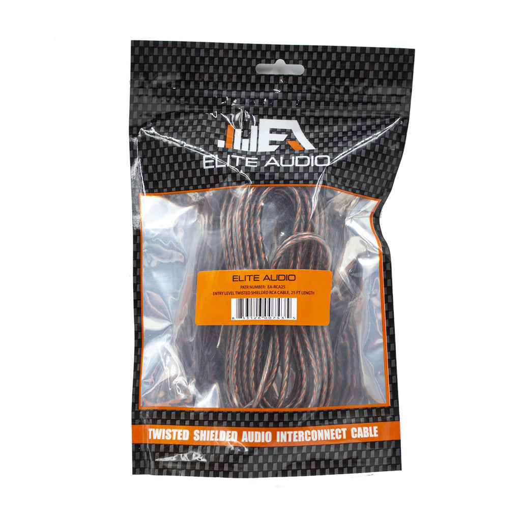 EARCA25 Elite Audio 25ft RCA Cable