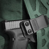 GRIT-IWB-GLOCK-17-L GRITR Left Handed Inside Waist Band Kydex Holster Compatible with Glock 17 (Gen 1-5, G26/ G19/ G19x/ G45/ G34) - LEFT HANDED