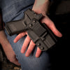 GRIT-IWB-GLOCK-19-R GRITR Right Handed Inside Waist Band Kydex Holster Compatible with Glock 19 (Gen 1-5, G26/ G17/ G19x/ G45/ G34) - RIGHT HANDED