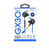 GX30 Sentry Gaming Earbuds with Boom Mic - Asst Colors