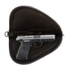 LS-444-11 Allen Company 11 inch Deluxe Lockable Handgun Case - Black-Gray