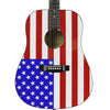 MAAF Main Street Dreadnought Acoustic Guitar American Flag