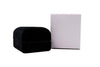 M&M MFR02B Velour Large Ring Box - Black 12 per Box