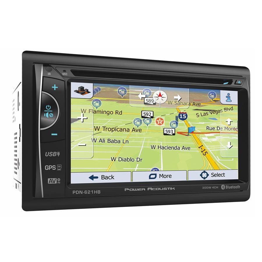 OW-PDN-621HB Power Acoustik 6.2 inch Double DIN DVD CD with Bluetooth and GPS