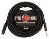 PHM10Z PIGHOG XLR to 1/4 inch Tour Grade Hi-Z Mic Cable - 10 Foot
