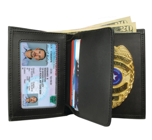 PSPCWPB PSP Concealed Carry Badge and Wallet
