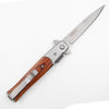 SG-KS1107WD 4 in Blade Assisted Knife Wood Handle