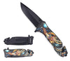 SG-KS3132511 Dragon 3d design 3.5in Black Blade with 4.5in Handle