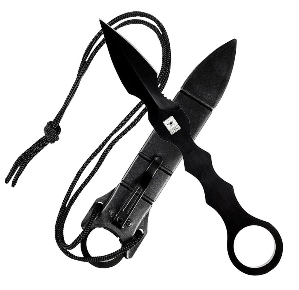 SG-USAR3090 7.68 inch Fixed Blade US ARMY Tactical Dagger - Black