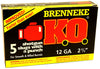 SL-122KO Brenneke K.O. Improved Foster Type Slug, 12 Gauge, 2-3⁄4 inch Shotgun Shells – Box of 5