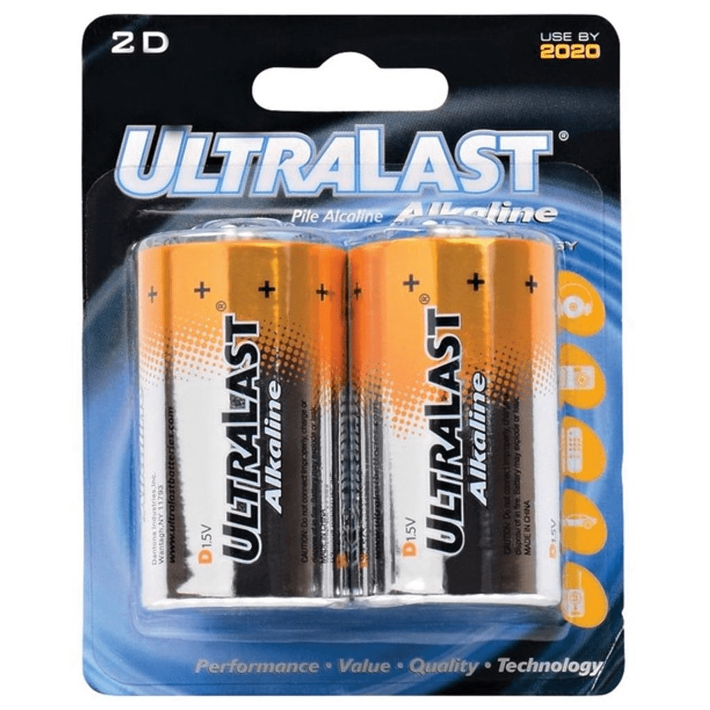 ULA2D Ultralast D Battery 2 Pack
