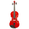 VN101-RD Violin 4/4 Red Finish Laminate Body