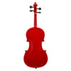 VN101-RD Violin 4/4 Red Finish Laminate Body